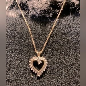 KAY jewelers diamond accent gold necklace